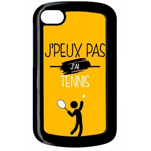 Coque blackberry q10 j peux pas j ai tennis 5