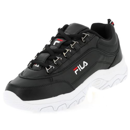 Chaussures basses cuir ou simili Fila Strada m low wmn noir Noir taille : 37 réf : 43677