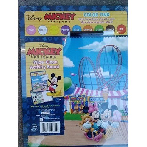 Tableau d'activités Mickey Friends de Disney Color Find