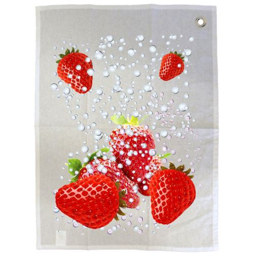 Essuie mains thème Fraise