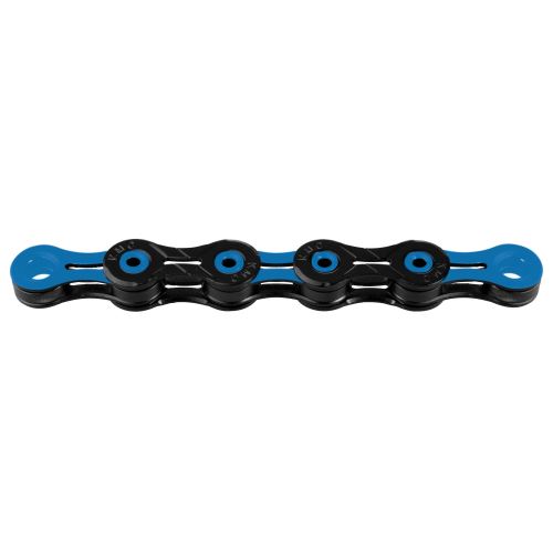 KMC X10SL DLC Chaîne 10 vitesses 1/2 x 11/128 Noir/Bleu