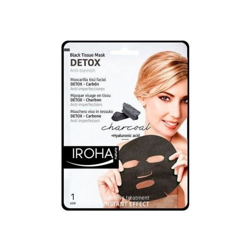 Nettoyant visage Detox Charcoal Black Iroha