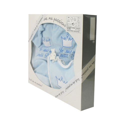 Coffret 7 pièces bleu - Prince