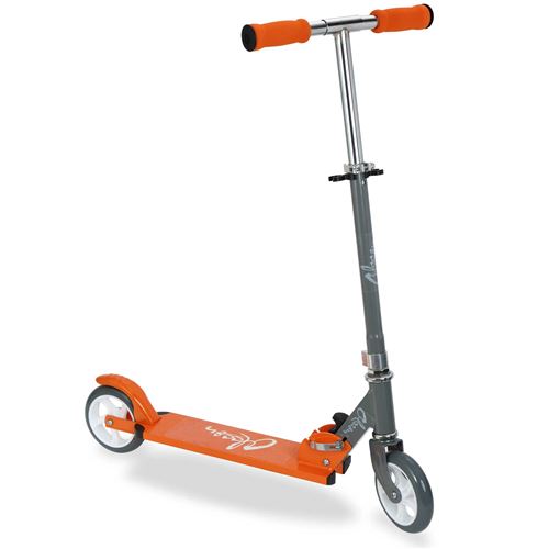 Trottinette P01SO0001 pliable avec frein postérieur - Roues de 145 mm - Orange