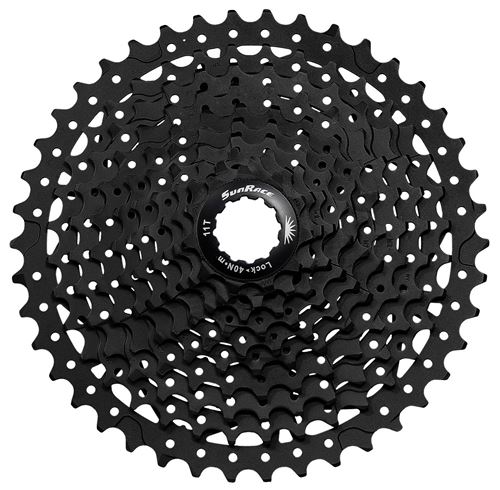 Cassette VTT SunRace CSMS3 10V compatible Shimano noire- 11-42