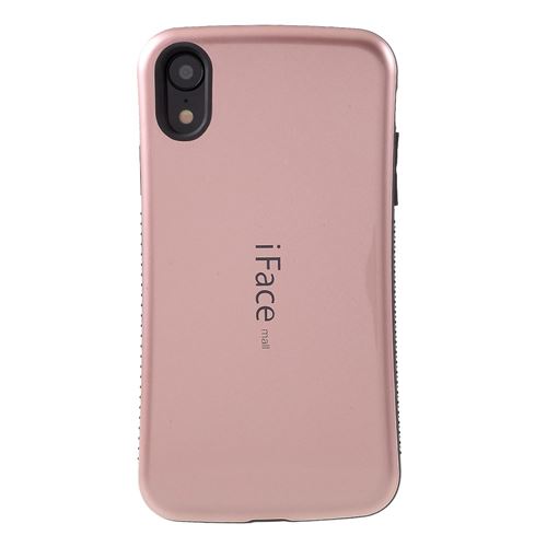 Coque en TPU hybride or rose pour votre Apple iPhone XR 6.1 inch