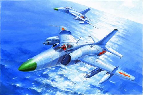 Maquette avion Trumpeter Nanchang Q-5 Q-5 is derived from China's F-6
