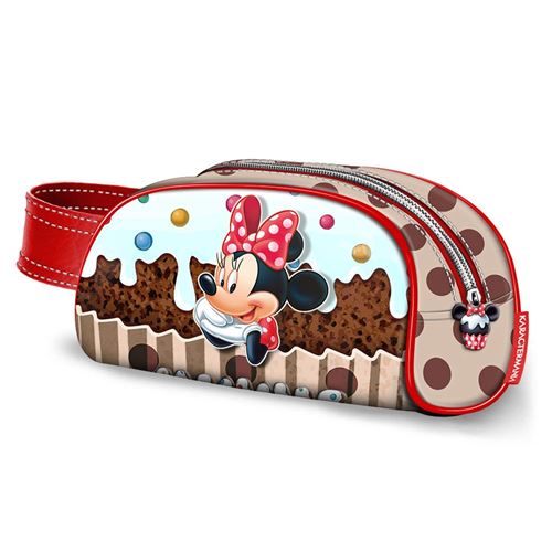 Karactermania Minnie Mouse Muffin-Book Pencil Case Trousses, 21 cm, Marron (Brown)