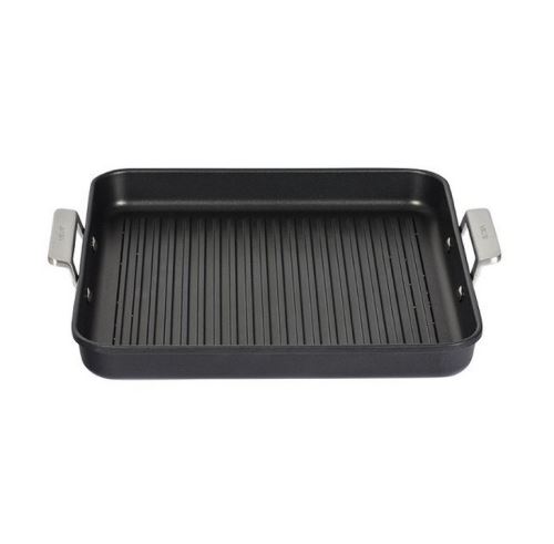 Grill carré fonte d'aluminium 28cm noir - 4652/25 - VALIRA
