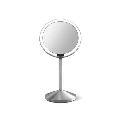 Simplehuman Argent Miroir À Capteur Pliable Grossissant - Inox