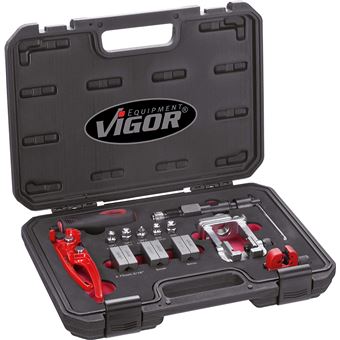 Kit Outils Réparation Kit Évaseur Conduites De Frein UVVRUR - 4 Outils Universels Avec Mallette - Pour Réparation Auto Kit évaseur Frein Kit Outils Réparation Kit Évaseur Conduites De Frein UVVRUR - 4 Outils Universels Avec Mallette - Pour Réparation Auto Kit évaseur Frein