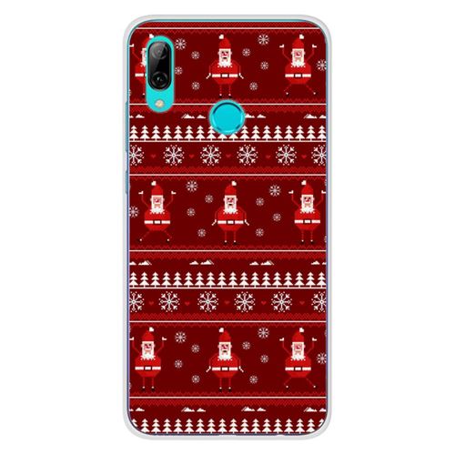 Coque en silicone imprimée compatible Huawei Honor 10 Lite NO Pull de Noël Santa