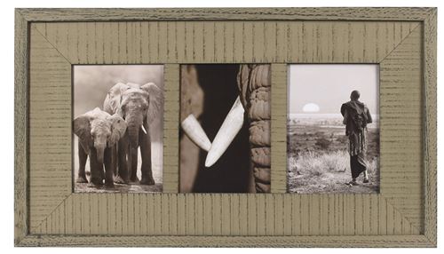 Henzo 8132904 Cadres Photo, Bois, Marron Foncé, 13 x 18 x 2,1 cm
