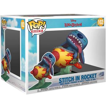 Figurine Funko Pop Rides Lilo and Stitch Stitch in Rocket