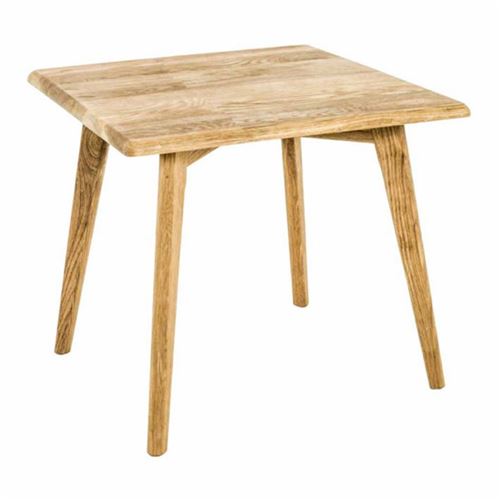 Paris Prix - Table D'appoint En Bois cunda 45cm Naturel