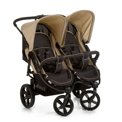 Poussette Jumeaux Roadster Duo SLX - Caviar Almond