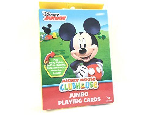 Cartes à jouer Disney Junior Mickey Mouse Club House JUMBO
