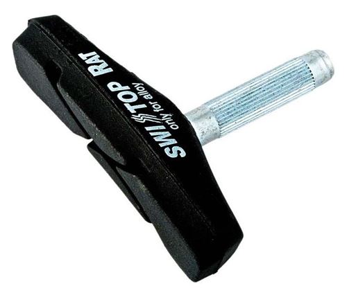 Swissstop Freins Swissstop Kit 4 Rim Pad Black Cantilever Aluminum One Size