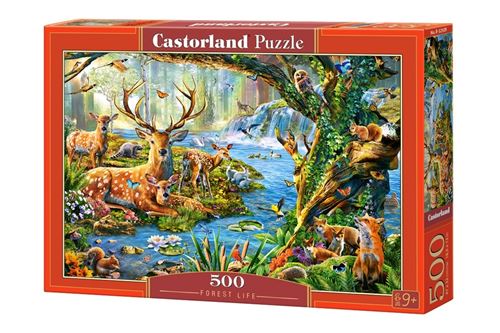 Castorland puzzle Forest Life 500 pièces