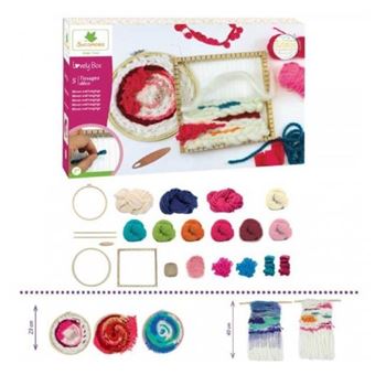 Kit créatif Au Sycomore Lovely Box XL 5 Tissages déco