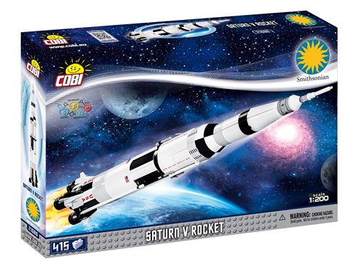 Cobi Smithsonian - 21080 - Saturn V Rocket (Fusée Saturn 5)