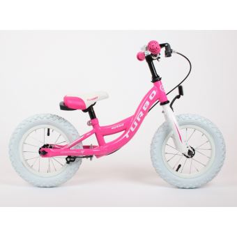 Jil Draisienne Bebe Enfant Des 2 Ans Jusqu A 5 Ans Roues 12 Rose Blanc Draisienne Achat Prix Fnac