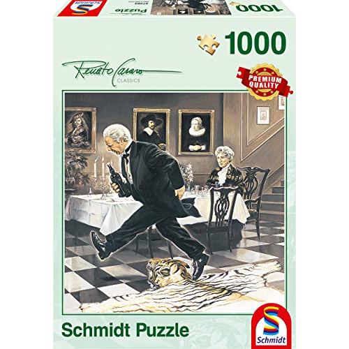 SCHMIDT - Puzzle carré, dinner for one