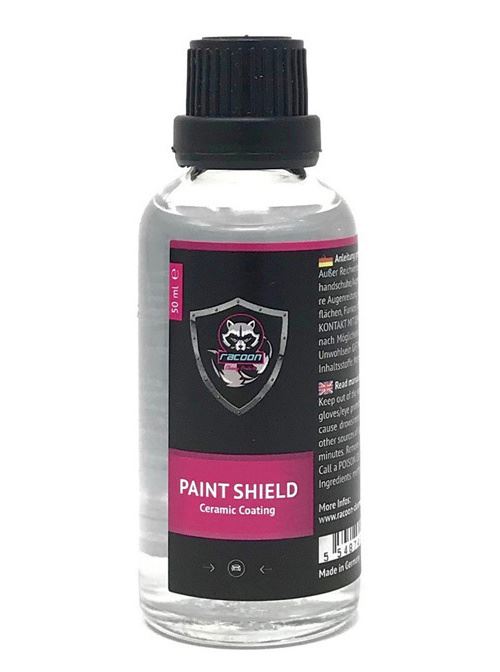 Racoon protection de la laque Couche Paint Shieldcéramique 50 ml noir/rose
