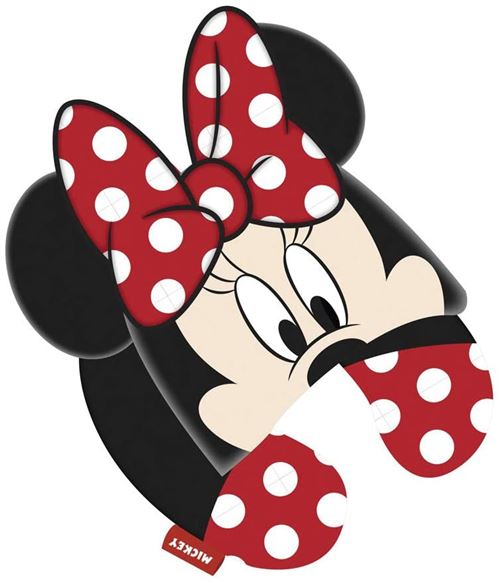 Arditex coussin de nuque avec capuche Minnie Mouse 33 cm polyester
