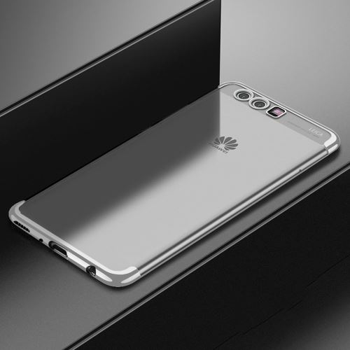 Huawei P10 Coque Protection TPU Argenté Electroplating ALS47515