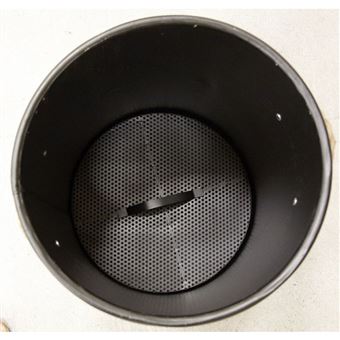 Aubry Gaspard Tabouret Et Seau A Pellets Metal Laque Cerf