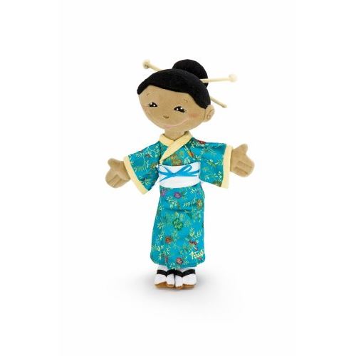 Trudi 64086 - poupée et Mini-poupée - Chiffon - Japonaise Kaori - Taille M
