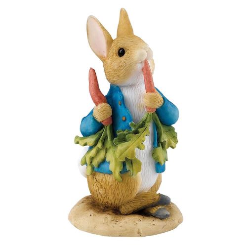 Beatrix Potter Peter mangeai Radis Mini Figurine