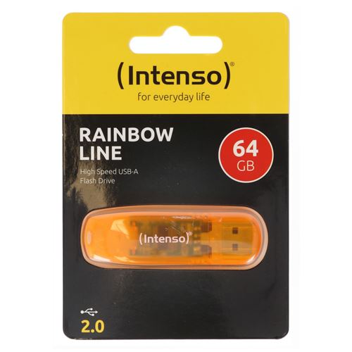 Intenso Clé USB Rainbow 8 Go - prix pas cher chez iOBURO- prix pas