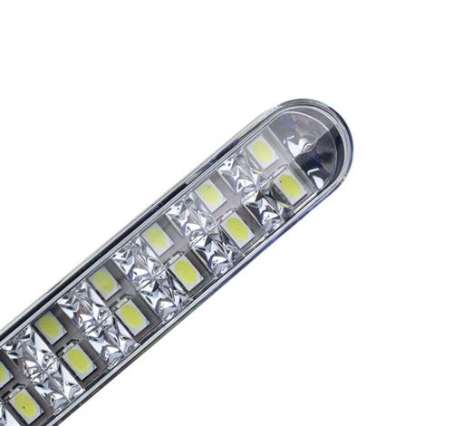 Lumière de capot de voiture à LED avec balayage de clignotant Démarrage Drl  Dynamic Daytime Running Lights Auto Décoratif Ambinet Lampe 12V