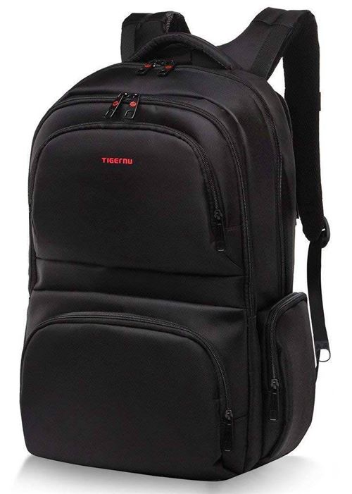 Norsens Sac à Dos Ordinateur Portable 17/15.6 Pouces Antivol pour Homme Imperméable Sac a Dos PC Portable pour Loisirs/Affaire/Sc