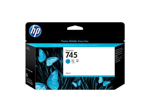 HP Cartouche d'encre DesignJet 745 cyan, 130 ml - Image 3