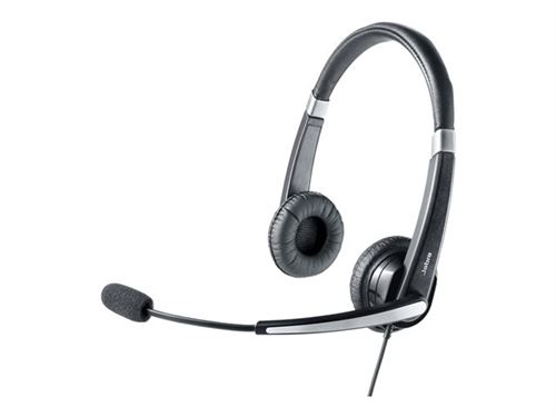 JABRA  UC Voice 550 Duo - Micro-casque - sur-oreille - filaire - noir 