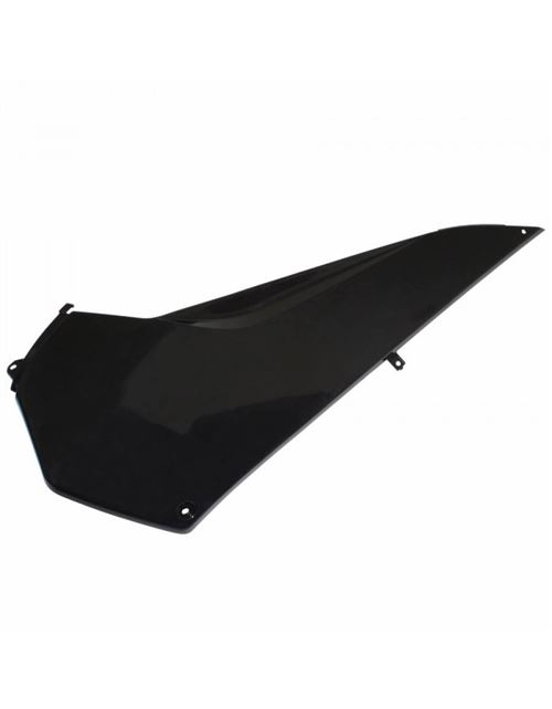 Carenage-dessous de tablier av maxiscooter adaptable yamaha 500 tmax 2008+2011 noir brillant gauche -p2r-