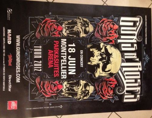 Guns N' Roses - 80x120 cm - AFFICHE / POSTER
