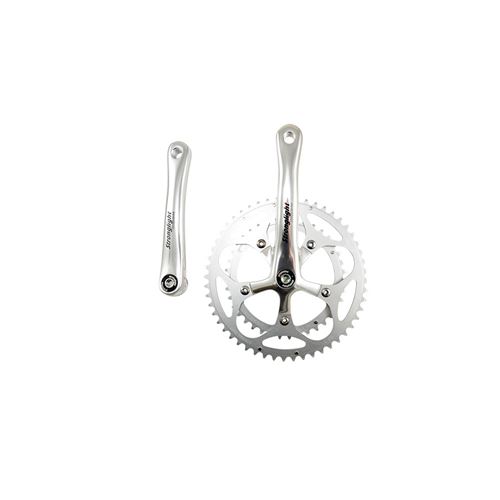 Stronglight Argent Pedalier Route Double 52-39D L172.5 Strong Impact 9/10V - Image 3