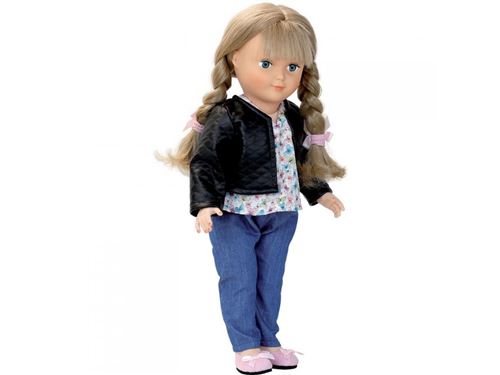 Francette Saxe veste noire 40cm