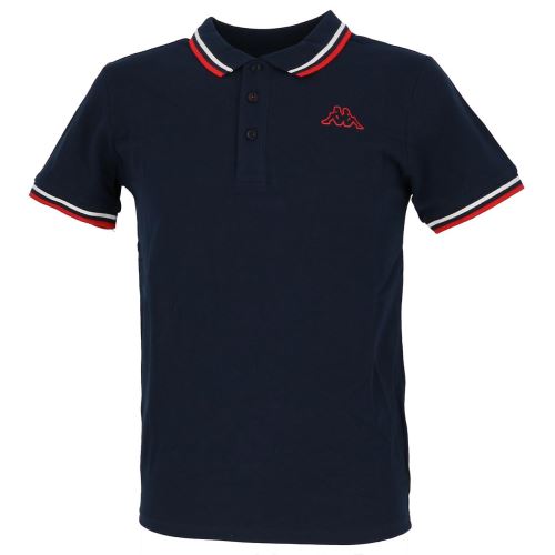 Polo manches courtes Kappa Esmo marine blc rge Bleu taille : S réf : 57521