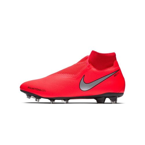Montantes Nike Phantom Vsn Pro DF FG Rouge pour Hommes 43