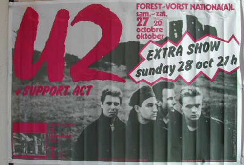 U2 - 70x98 cm - AFFICHE / POSTER