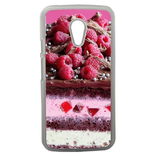 Coque Forêt Noire Compatible Motorola Moto G2 Transparent