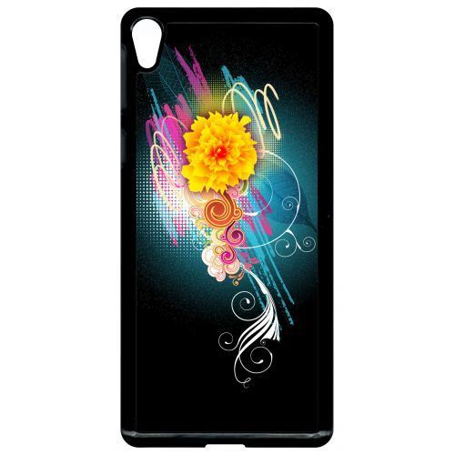 Coque sony xperia e5 flower vector designs