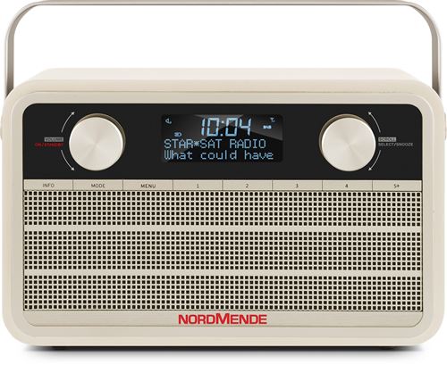 Transita 120 (Radio numérique Dab + Portable avec Batterie intégrée) Beige