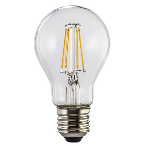 Xavax Lampe LED 4W Lampe à incandescence Filament E27 Blanc chaud