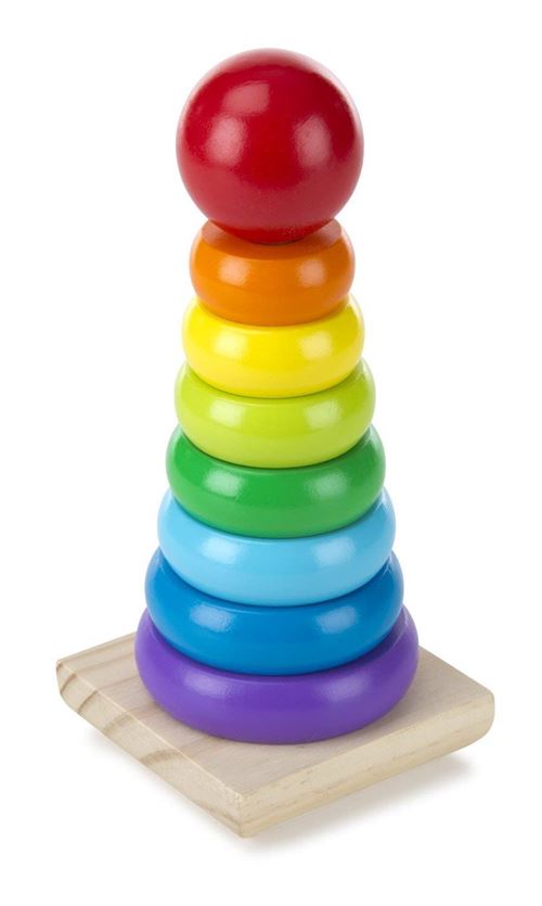 Melissa & Doug 10576 - Empileur Arc-En-Ciel